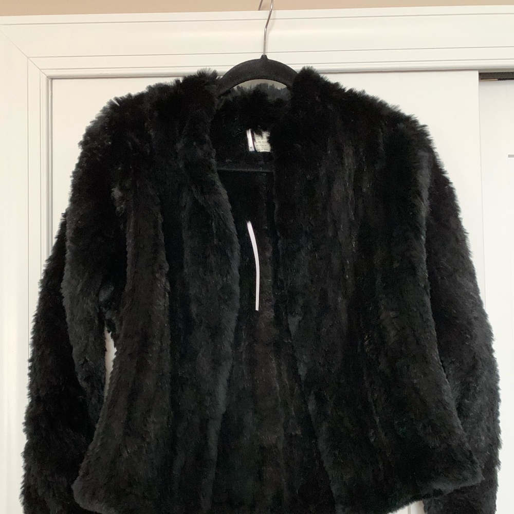 Rabbit fur jacket